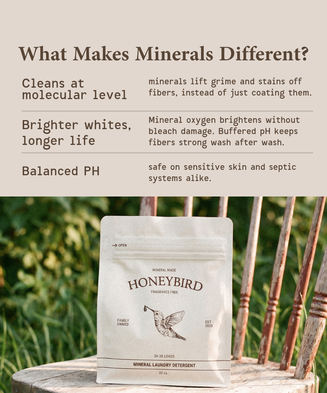 Mineral Detergent